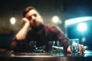 Man in bar