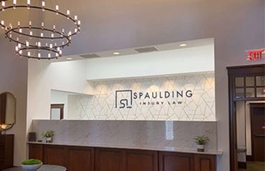 Interior of Spaulding Injury Law in Cumming, GA
