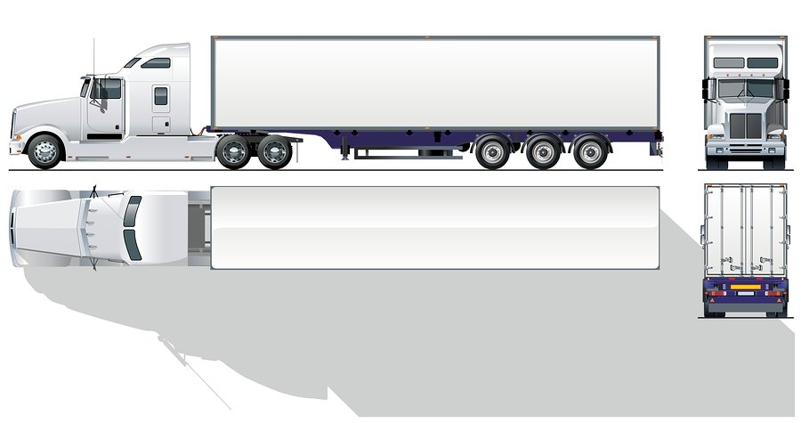 large semi truck
