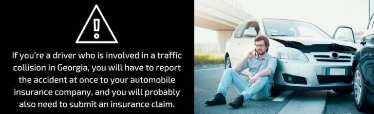 Involved in a traffic collision