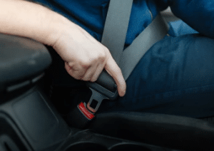 Consumer dealing with a defective seatbelt in Atlanta
