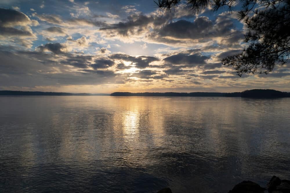 Lake Sidney Lanier sunrise